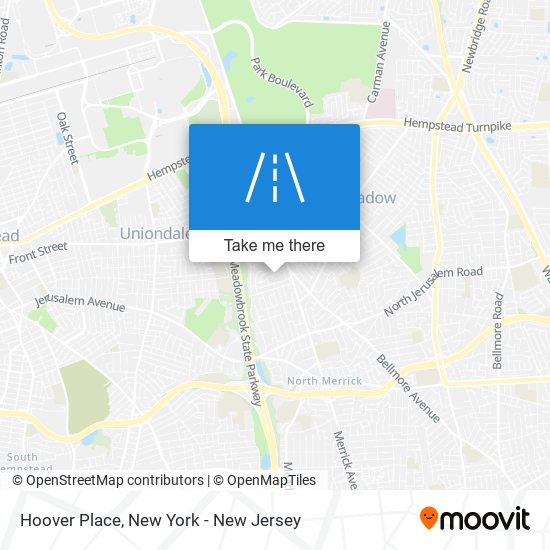 Mapa de Hoover Place