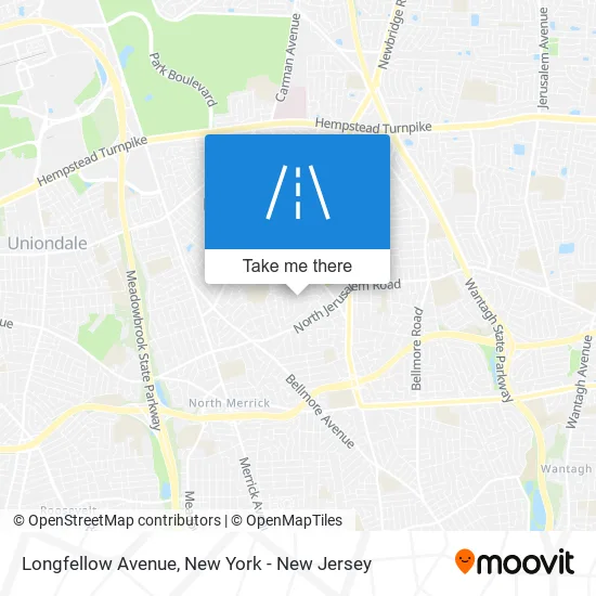 Longfellow Avenue map