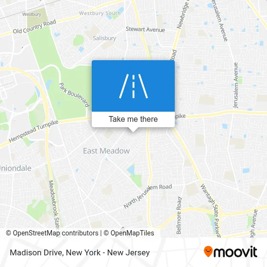 Madison Drive map