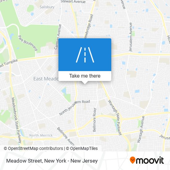 Mapa de Meadow Street