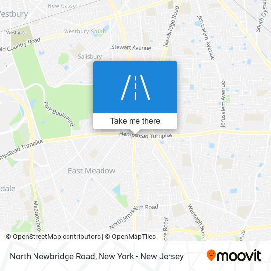 North Newbridge Road map