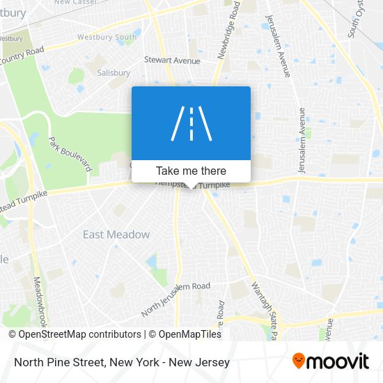 Mapa de North Pine Street