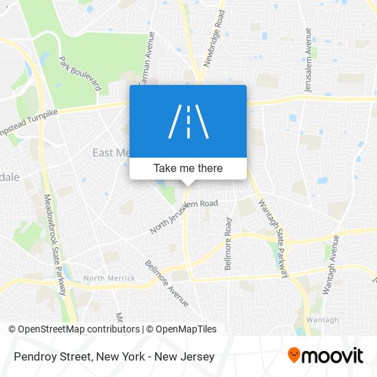 Mapa de Pendroy Street