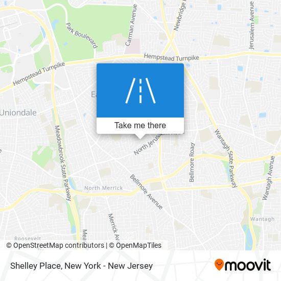 Mapa de Shelley Place