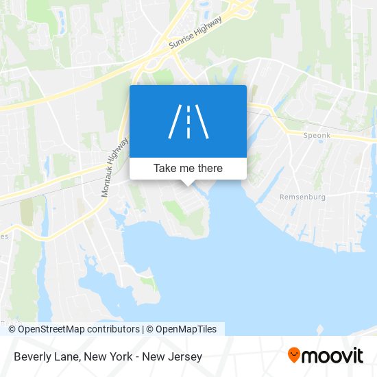Mapa de Beverly Lane