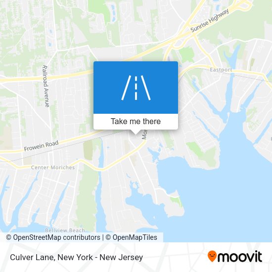 Mapa de Culver Lane