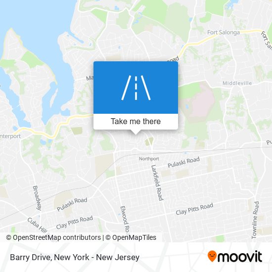 Barry Drive map