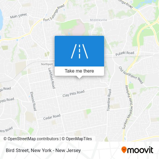 Bird Street map