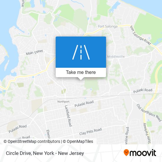 Circle Drive map