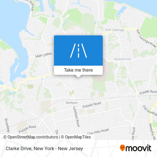 Mapa de Clarke Drive