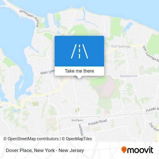 Mapa de Dover Place