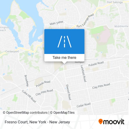 Mapa de Fresno Court