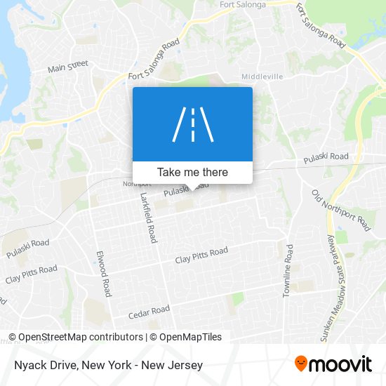 Nyack Drive map