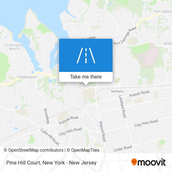 Mapa de Pine Hill Court