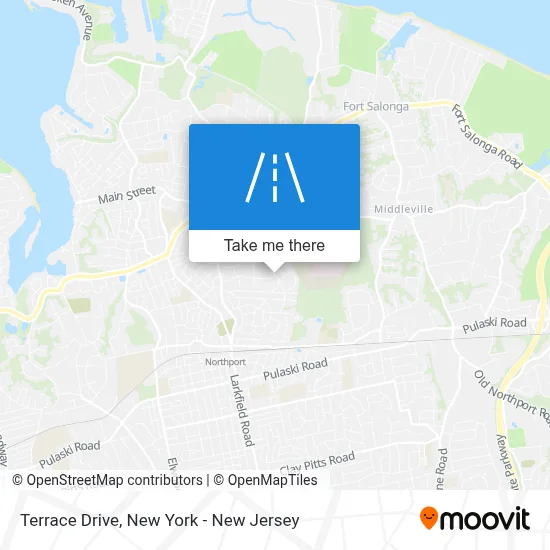 Terrace Drive map
