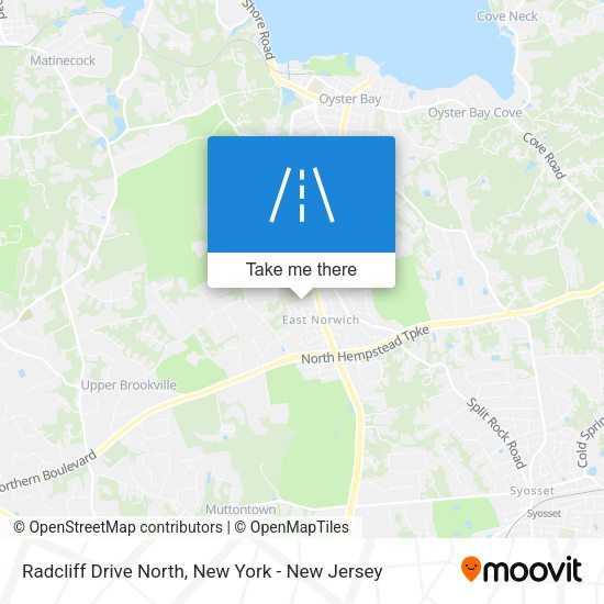Mapa de Radcliff Drive North