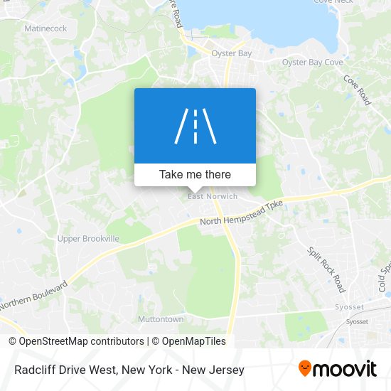Mapa de Radcliff Drive West