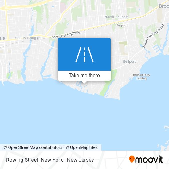 Rowing Street map