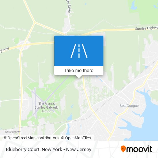 Blueberry Court map