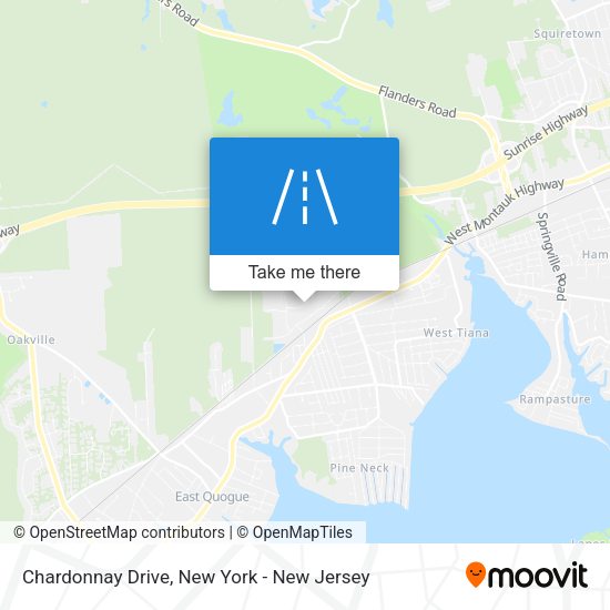 Mapa de Chardonnay Drive