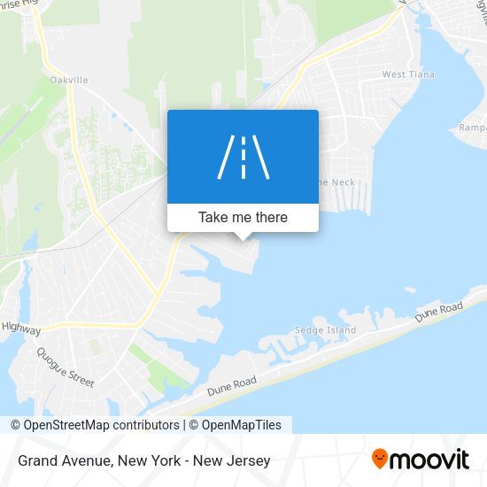 Mapa de Grand Avenue