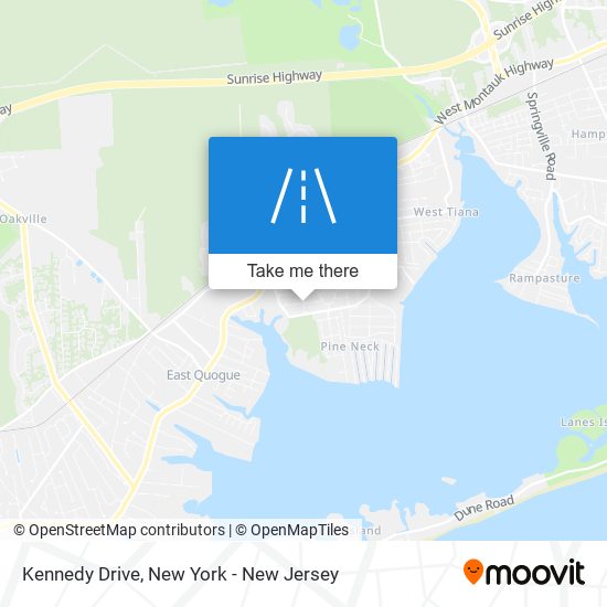 Mapa de Kennedy Drive