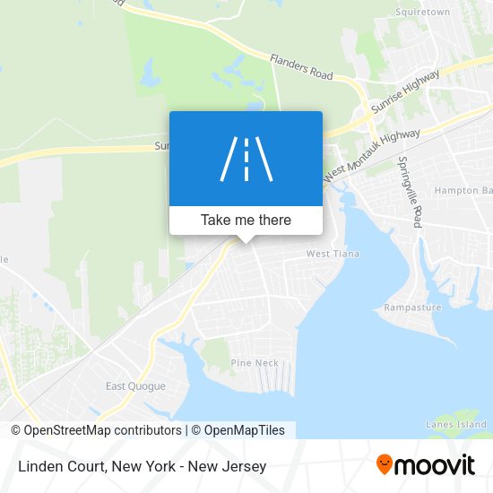 Mapa de Linden Court