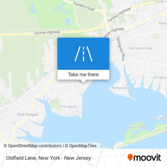 Mapa de Oldfield Lane
