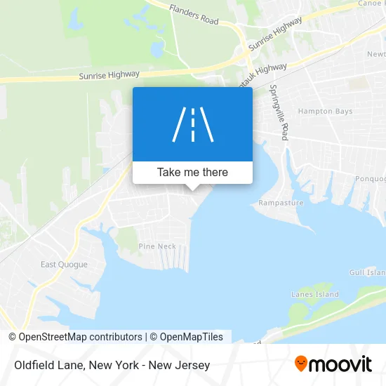 Oldfield Lane map
