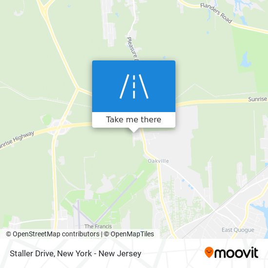 Staller Drive map