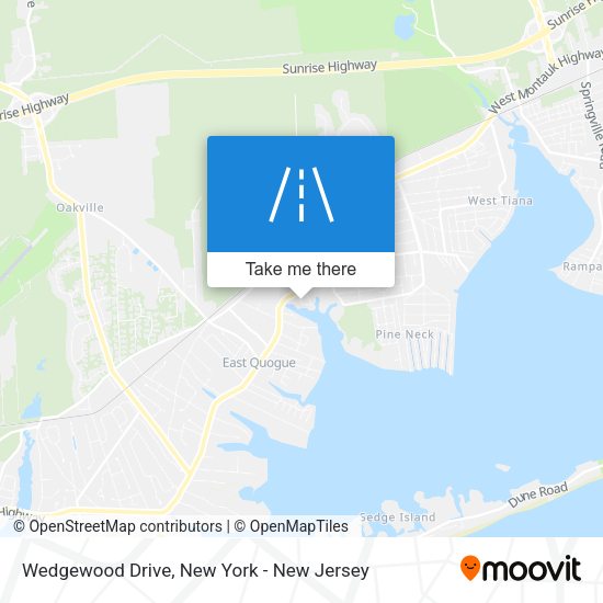 Mapa de Wedgewood Drive