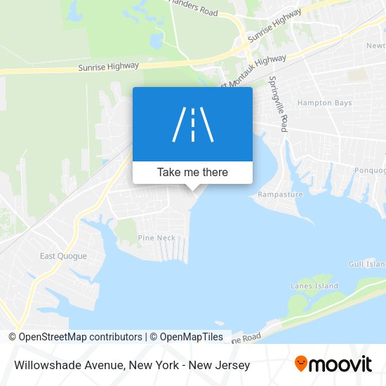 Mapa de Willowshade Avenue