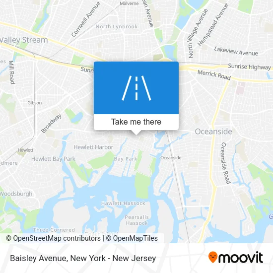Mapa de Baisley Avenue