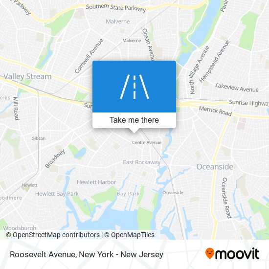 Roosevelt Avenue map