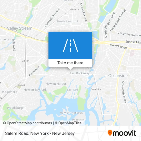 Mapa de Salem Road