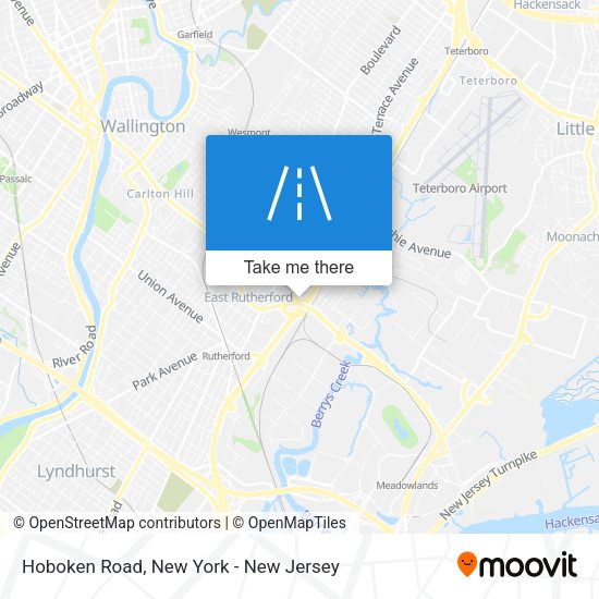 Hoboken Road map