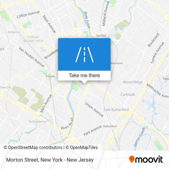 Mapa de Morton Street