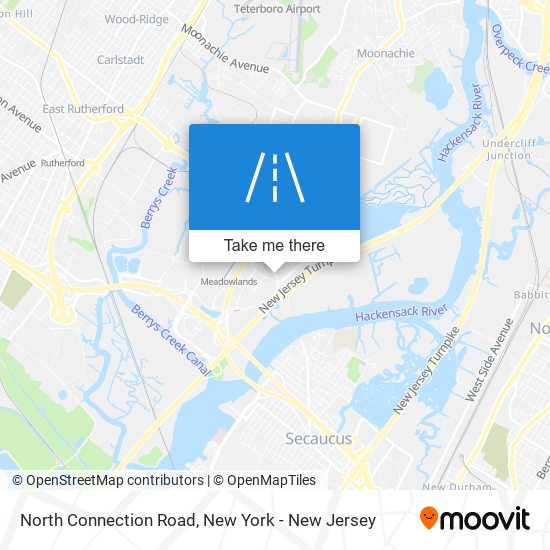 North Connection Road map