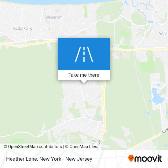 Mapa de Heather Lane