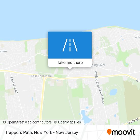 Mapa de Trappers Path