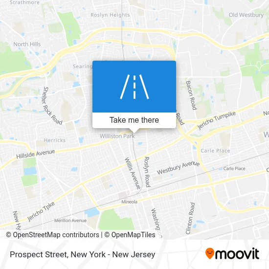 Prospect Street map