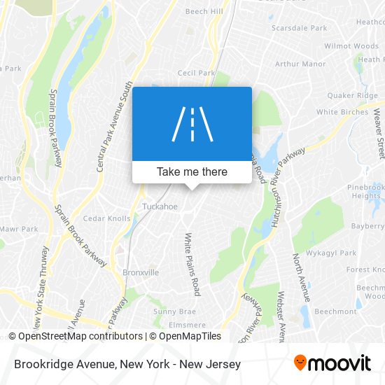 Mapa de Brookridge Avenue