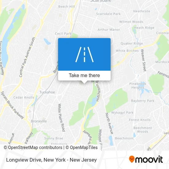 Longview Drive map