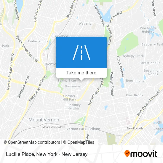 Lucille Place map
