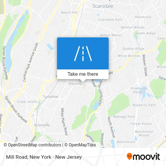 Mill Road map