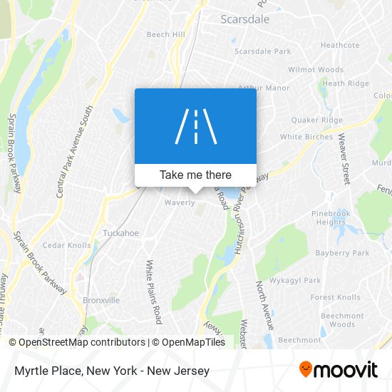 Myrtle Place map
