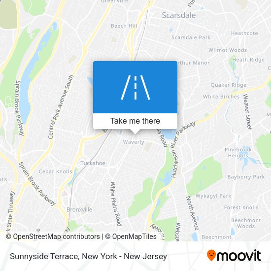 Sunnyside Terrace map