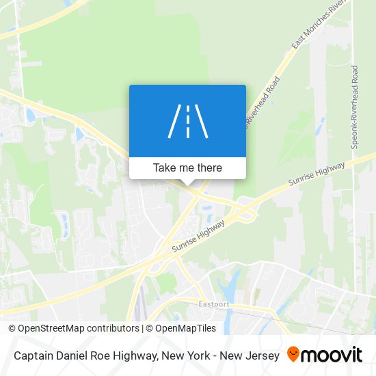 Mapa de Captain Daniel Roe Highway