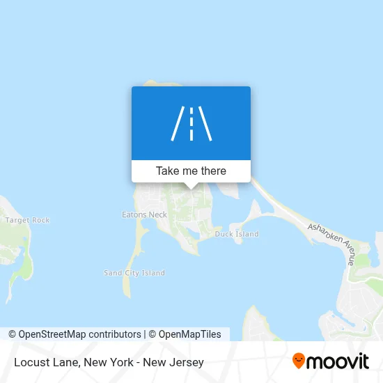 Locust Lane map