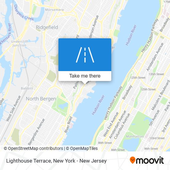 Lighthouse Terrace map